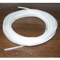 White 1/8 In. Rudder Cable Tube, Sm. Dia.