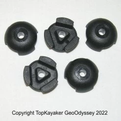 Tri Bungee Deck Fitting, 5 Pack