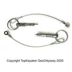 Spring Pin With Tether, 2 Pack