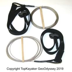 Rudder Cables And Straps, Pair (Necky OK OT)
