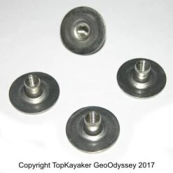 10-32 T-Nut, Round .75 Inch Diameter