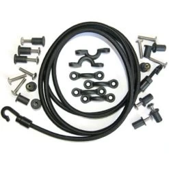 Bungee Deck Net Kit With Well-nuts