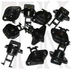 Sea Dog Drain Plug With Base, 10 Pack