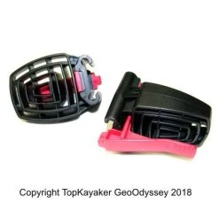 Sea-Lect Recreational Footbrace Lever And Pedal Set