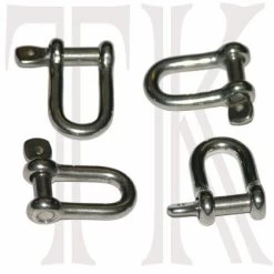 Rudder Shackles, Pack Of 4