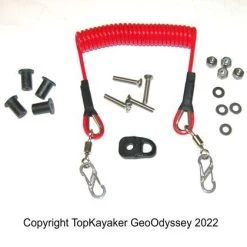 Premium Leash With Deck Mount Kit