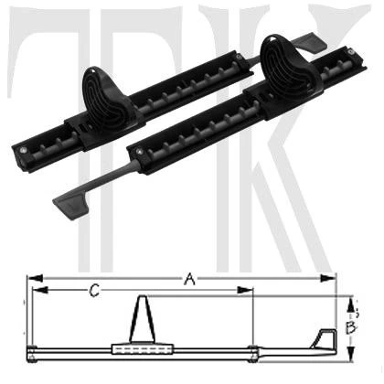 Sea-Lect Adjustable Footbraces 1 Sea-Lect Adjustable Footbraces