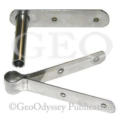 Rudder Gudgeon, For Pointed Stern 1 Rudder Gudgeon, For Pointed Stern