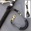 The Keeper, 4 Ft. Coil Fishing Pole Leash