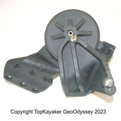 Hobie Twist-N-Stow Rudder Head (Salvage Part)