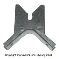 Rudder Rest For Peaked Deck