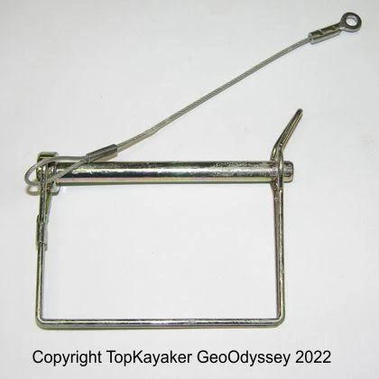 Thule Hullavator Pin With Lanyard (USED) -Paddle Gear Shop TK WM THULE PIN