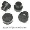 Yakima Round Bar End Caps, 4 Pack