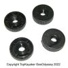 Pyranha Foot Rest Wheel Nuts, 4 Pack