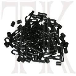 Closed Bungee Cord Hooks, 50 Pack