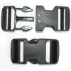 Dual Adjustable Side Release Buckles, 1.5 In. 50 Pack